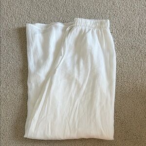 Women’s White linen pants